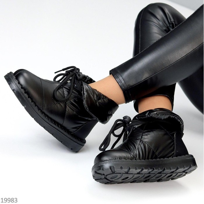 Дутики жіночі, Болонья чорні зима на 37р