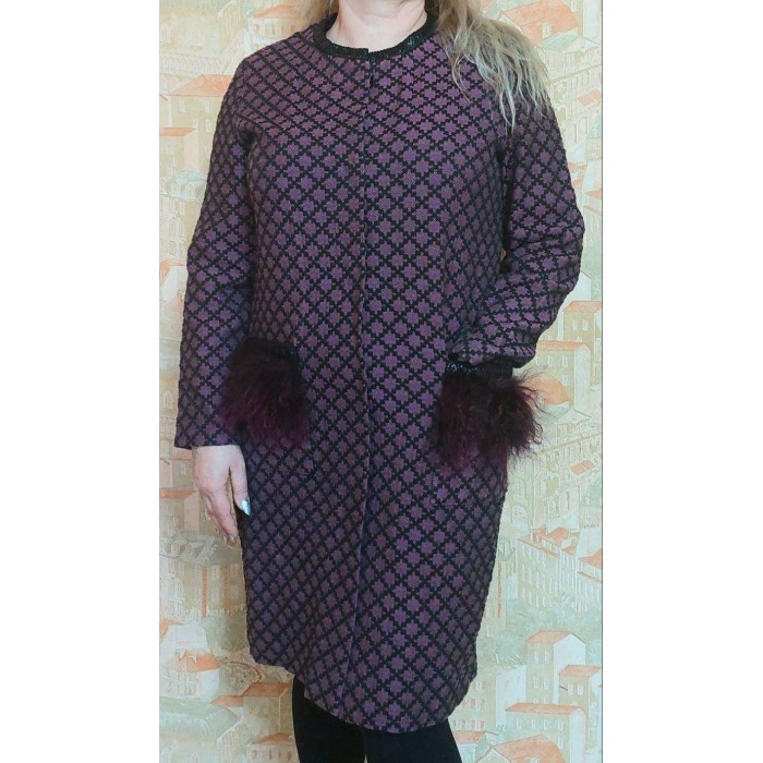 РОЗПРОДАЖ! Кардиган колір-чорний/фуксія XL, 2XL