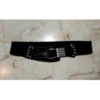 Пояс резинка черного цвета 46-48р