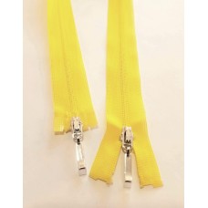 Блискавка роз'ємна 50см на 2 бігунки тип Спіраль Т-3 потайна жовтого кольору Польща