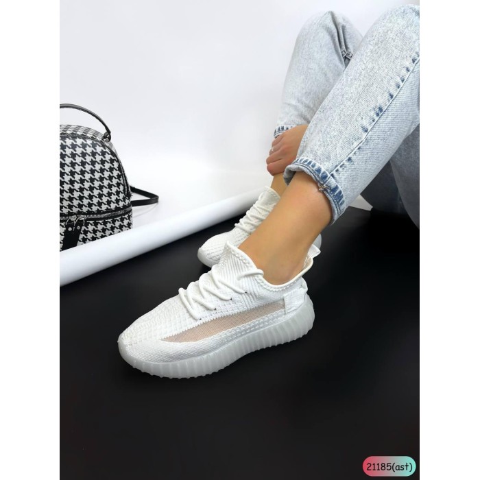 Кеди демі жіночі взуттєвий текстиль беж на 35.5р