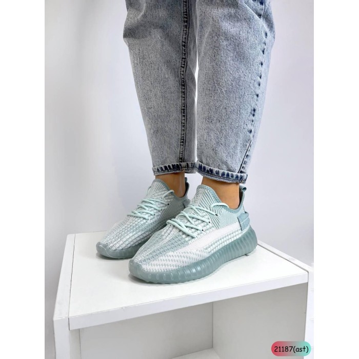 Кеди демі жіночі взуттєвий текстиль бірюза. на 35,35.5,36,37,39р