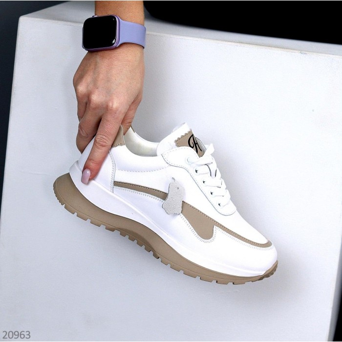 Кросівки жіночі натуральна шкіра білі 38,39,40,41р