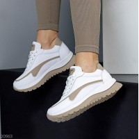 Кроссовки женские натуральная кожа белые 38,39,40,41р