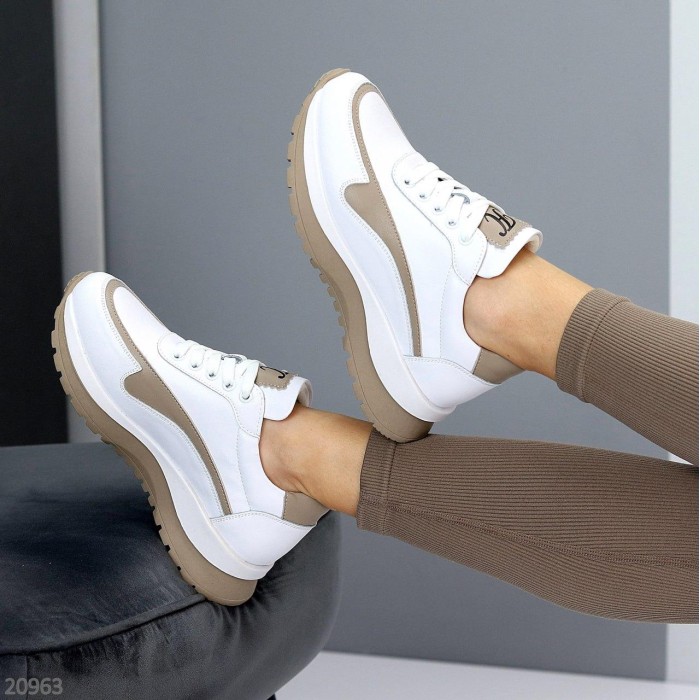 Кросівки жіночі натуральна шкіра білі 38,39,40,41р