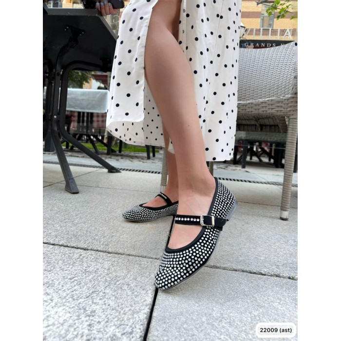 Балетки жіночі з камінцями, натуральна шкіра 36,37,39р