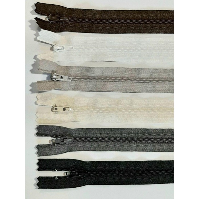 Блискавка на штани або спідницю YKK тип-3 Японія 20см темно-сіра