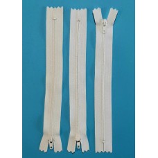 Блискавка Брючно/спіднична YKK тип-3 Японія 18см білого кольору