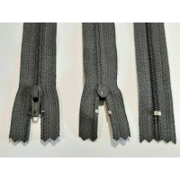 Молния на брючки или юбку YKK тип-3 Япония 20см темно-серая