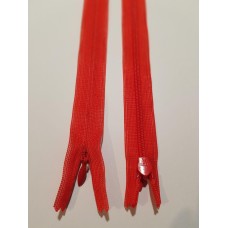 Блискавка потайна YKK тип-3 Японія 20см червоного кольору