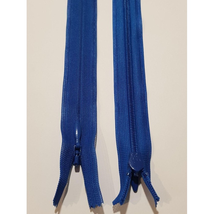 Блискавка потайна YKK тип-3 Японія 20см електричного кольору