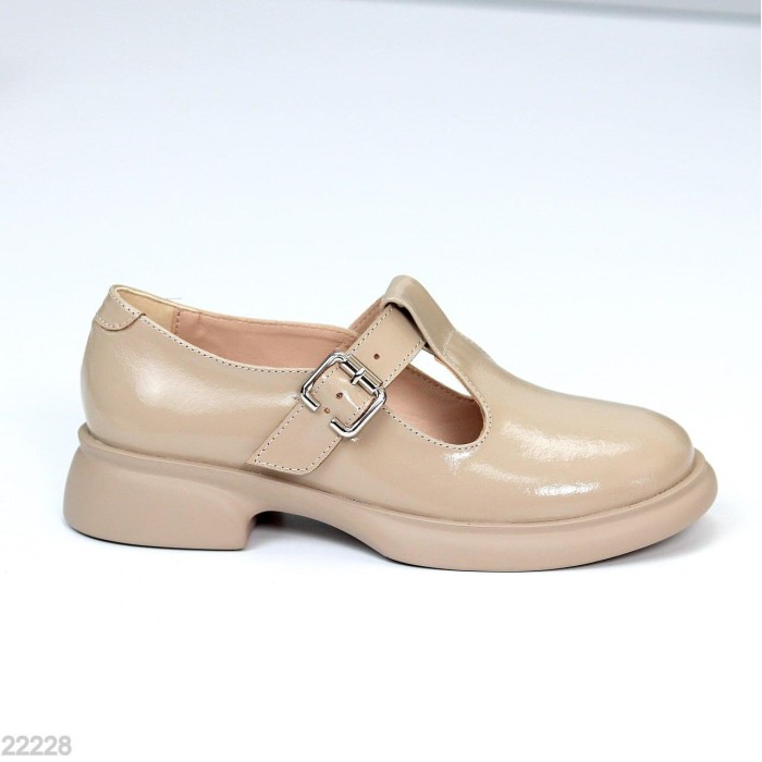 Туфли жіночі натуральна шкіра колір беж 37.41р