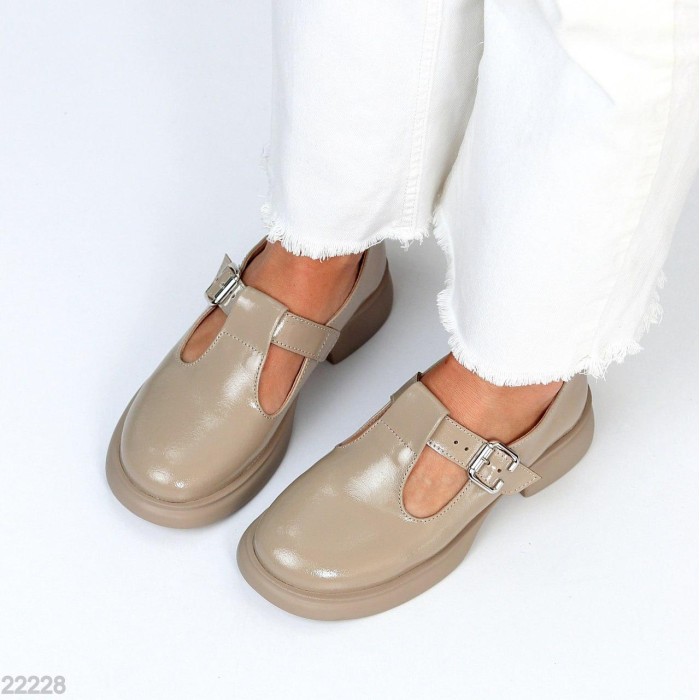 Туфли жіночі натуральна шкіра колір беж 37.41р