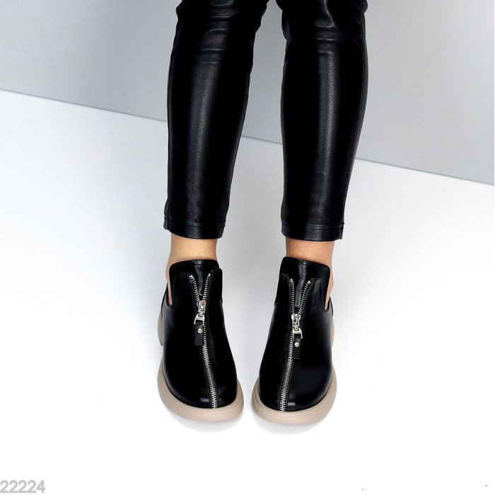 Туфлі жіночі натуральна шкіра чорні 37,38,39,40р