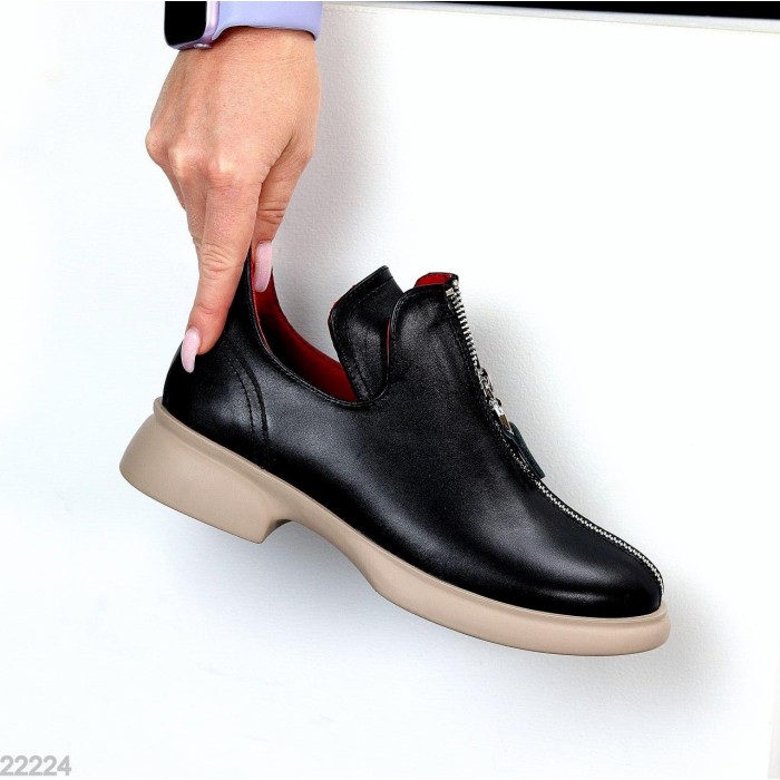 Туфлі жіночі натуральна шкіра чорні 37,38,39,40р