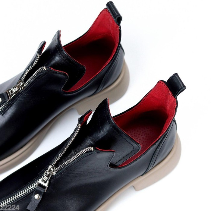 Туфлі жіночі натуральна шкіра чорні 37,38,39,40р