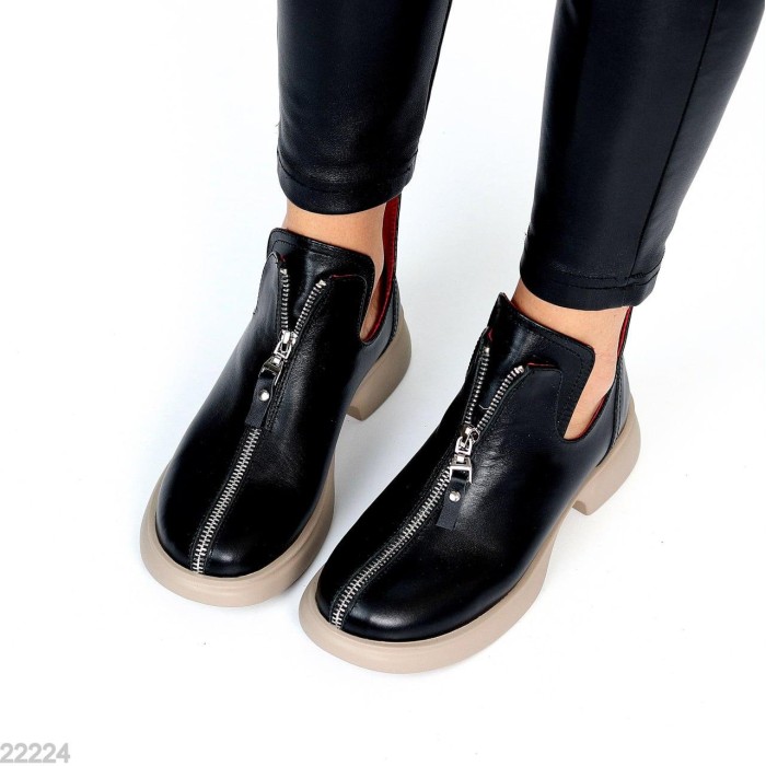 Туфлі жіночі натуральна шкіра чорні 37,38,39,40р