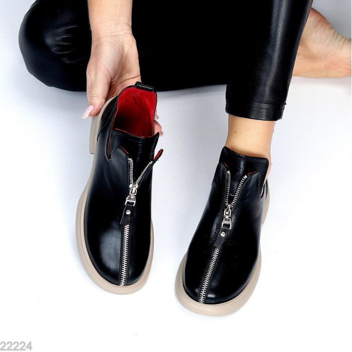 Туфлі жіночі натуральна шкіра чорні 37,38,39,40р