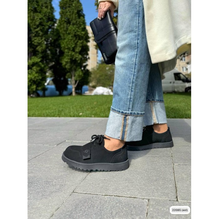 Туфлі жіночі з натуральної замши чорні демі 39,40р