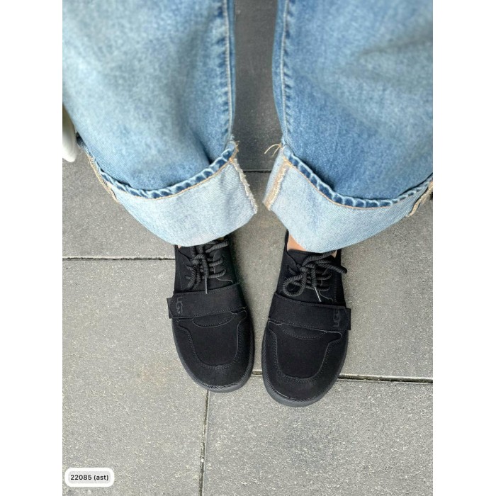 Туфлі жіночі з натуральної замши чорні демі 39,40р