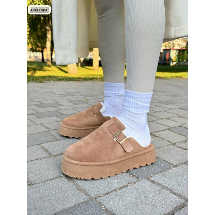 Уггі/Тапулі жіночі Еко замша колір рудий на 39,40р