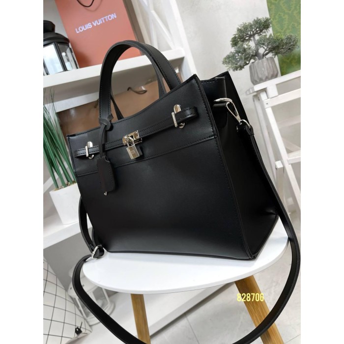 Сумка жіноча 2 відділення екошкіра Чорна,Чорна рептилія,Беж