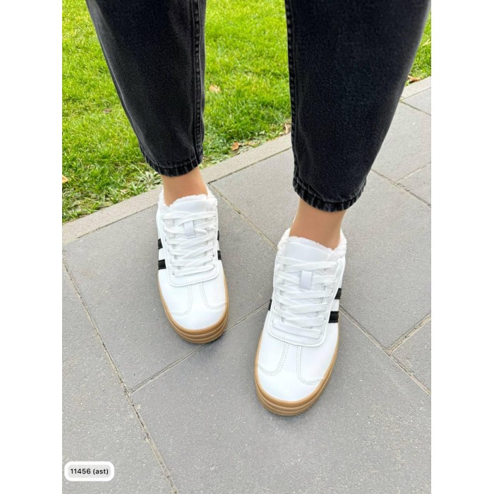 Кеди жіночі зима натуральна шкіра колір білий 36,39р