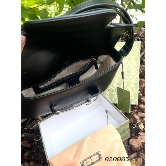 Сумка жіноча Гу натуральна шкіра Чорна