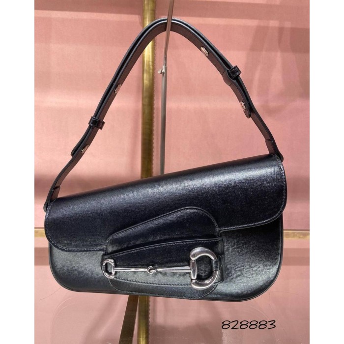 Сумка жіноча Гу натуральна шкіра Чорна