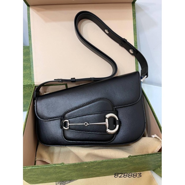 Сумка жіноча Гу натуральна шкіра Чорна