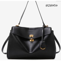 Сумка женская натуральная кожа Чёрная фурнитура золото