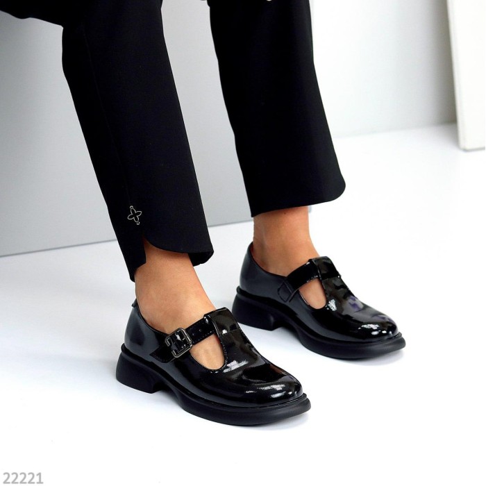 Туфлі жіночі натуральна шкіра чорні 37,40р