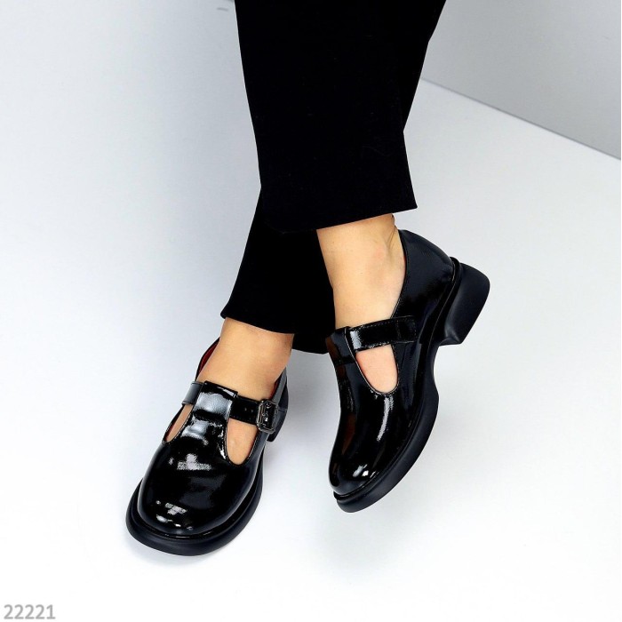 Туфлі жіночі натуральна шкіра чорні 37,40р