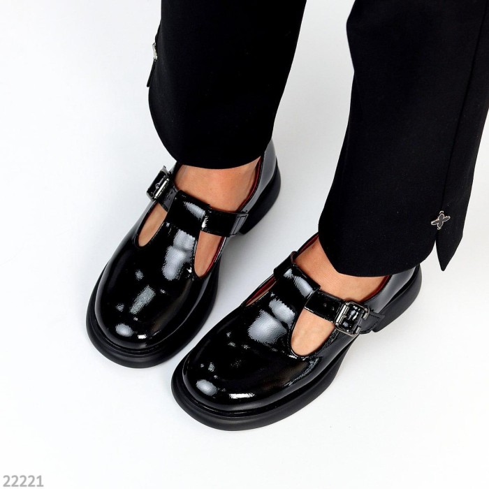 Туфлі жіночі натуральна шкіра чорні 37,40р