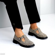 Туфлі жіночі натуральна шкіра колір-леопард 37,38,39,40р