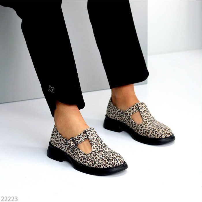 Туфлі жіночі натуральна шкіра колір-леопард 37,38,39,40р