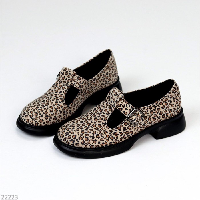Туфлі жіночі натуральна шкіра колір-леопард 37,38,39,40р