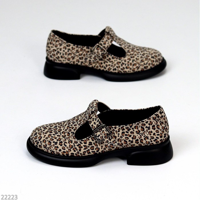 Туфлі жіночі натуральна шкіра колір-леопард 37,38,39,40р