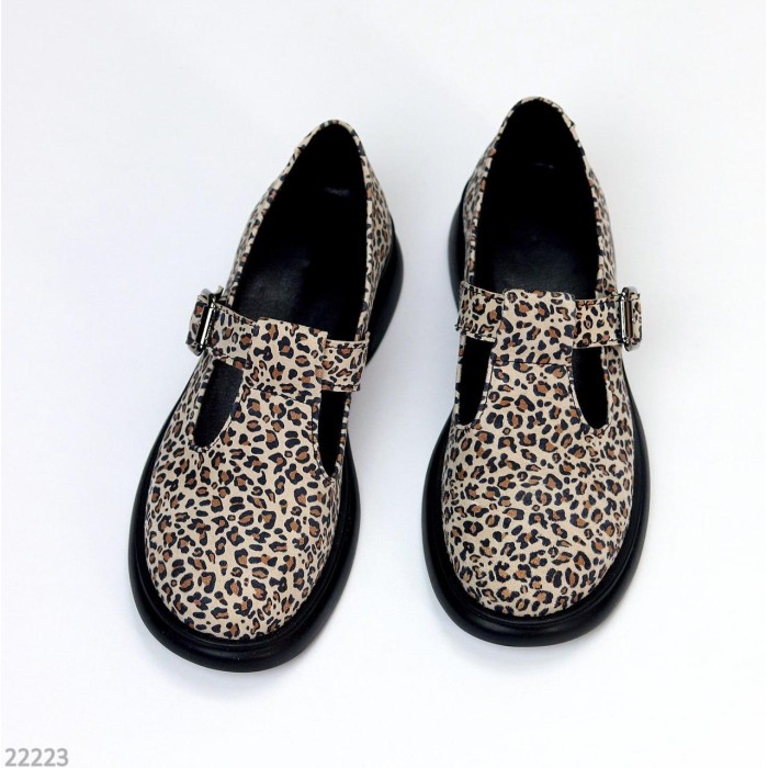 Туфлі жіночі натуральна шкіра колір-леопард 37,38,39,40р