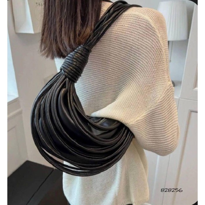 Сумка жіноча з натуральної шкіри Чорна