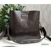 Сумка жіноча 3 відділення екошкіра Чорна; Чорний рептилія; Шоколад рептилія Шоколад рептилія