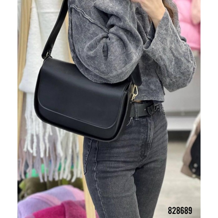 Сумка жіноча з екошкіри люкс колір: Чорний, Беж, Білий, Чорний рептилія