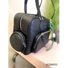 Сумка жіноча з натуральної шкіри Чорна