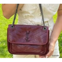 Сумка жіноча Лоран натуральна шкіра Чорна,Біла, Бронзова, Кемел, Бургунді Бургунди