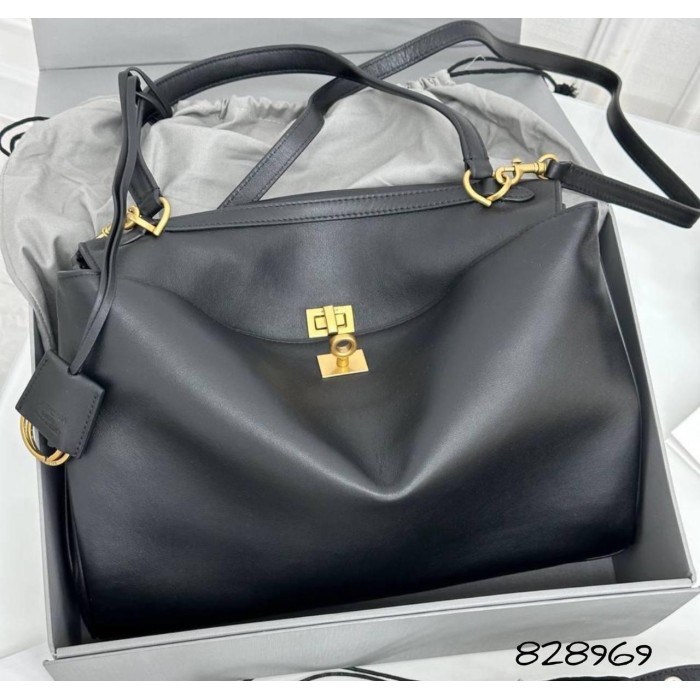 Сумка женская натуральная кожа Чёрная фурнитура золото