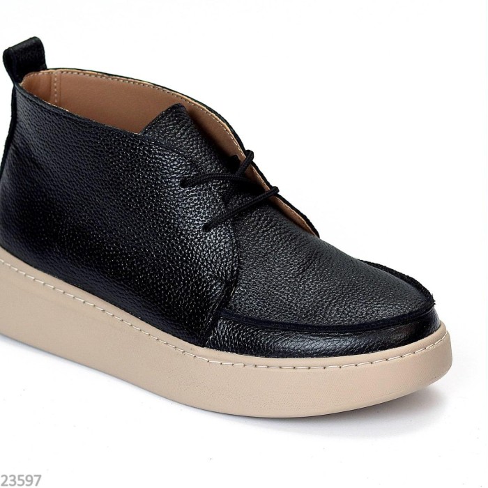 Черевики жіночі натуральна шкіра чорні демі 37,39р