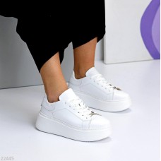 Кросівки жіночі натуральна шкіра білі 39р