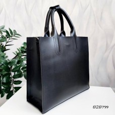 Сумка жіноча, 2-х стороння екошкіра Чорна, Чорна гладка Чорний гладкий