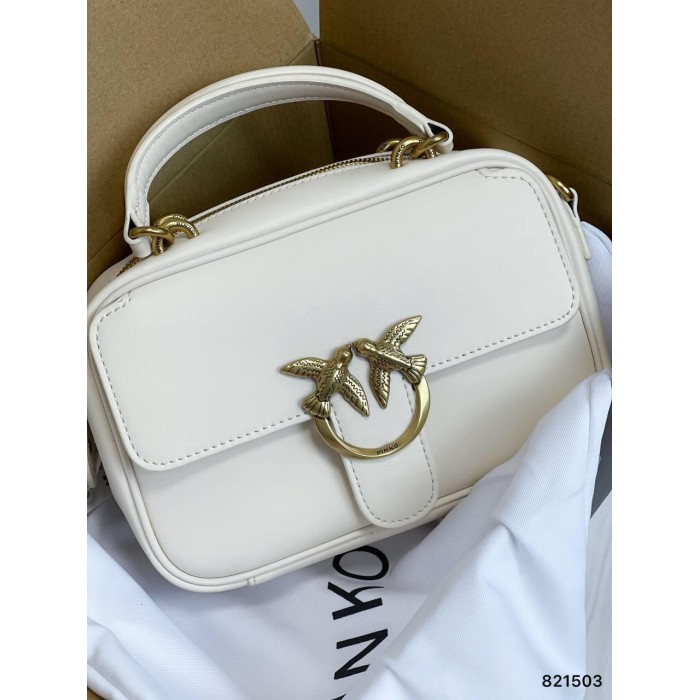 Сумка жіноча люкс натуральна шкіра Айворі