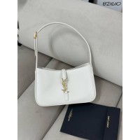 Сумка женская Лоран натуральная кожа люкс Чёрная, Айвори Айвори